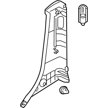 Kia 858354D500KS Trim Assembly-Center Pillar