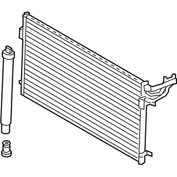 2019 Kia K900 A/C Condenser - 97606J6010