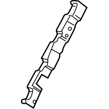 Kia 0K32A6819X BRACKETA-Pillar,LH