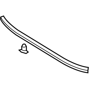 Kia 864353F000 Strip Assembly-Hood Seal