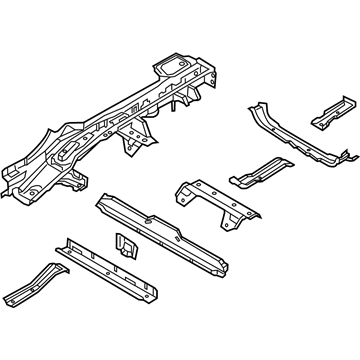 Kia 65700G5300 Member Assembly-Rear Floor