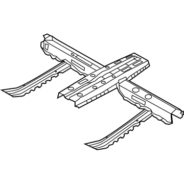 Kia 651471W020 Reinforcement Assembly-Tunnel