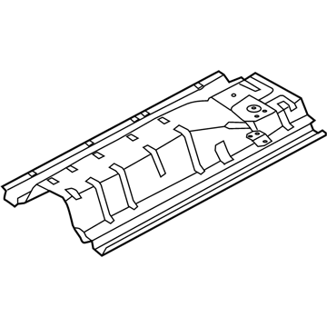 Kia 651131W010 Panel Assembly-Center Floor Center