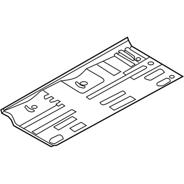 Kia 651211R300 Panel Assembly-Center Floor Side