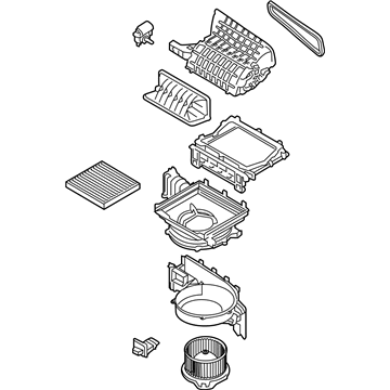 Kia Telluride Blower Motor - 97100S9020