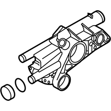 Kia Thermostat Housing - 256202G670