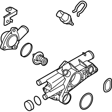 Kia 256002G670 Control Assembly-COOLANT