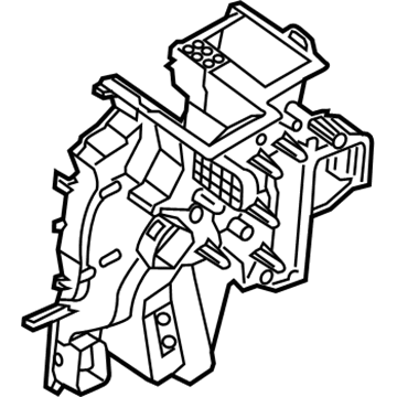 Kia 97135A8000 Case-Heater,RH