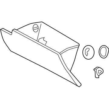 Kia 845104C000UP Housing Assembly-Glove Box