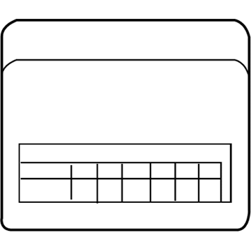 Kia 324503F601 Label-Emission Control