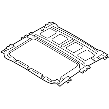 Kia 67115G5010 Ring Assembly-Sunroof Reinforcement