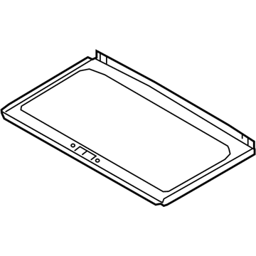 Kia 81666G5000HGC Sunshade Assembly-Sunroof