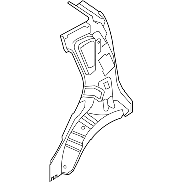 Kia 716012K300 Panel Assembly-Quarter Inner