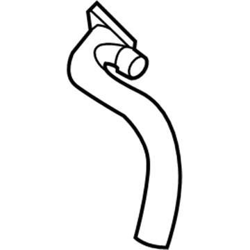 2000 Kia Rio Radiator Hose - 0K30E13681