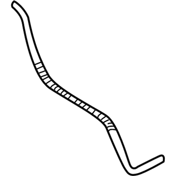 Kia Rio Coolant Reservoir Hose - 0K30B15381