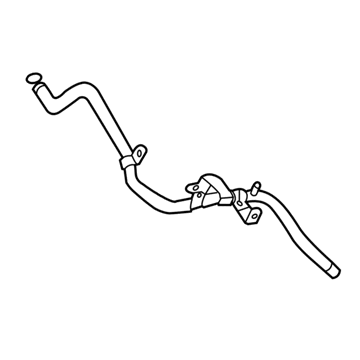 Kia 0K30E15280A Pipe Assembly-Bypass