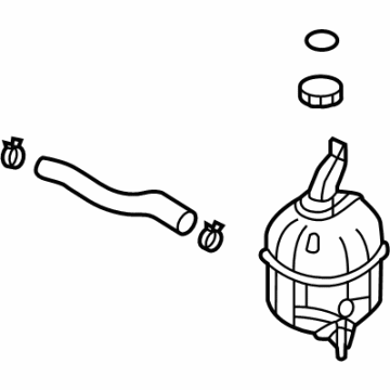 Kia Sorento Coolant Reservoir - 25430P4001