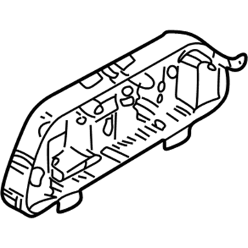 Kia 0K2NA55441 Case W/O TACHOMETER