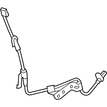 Kia 599103V001 Sensor Assembly-Abs Rear Wheel