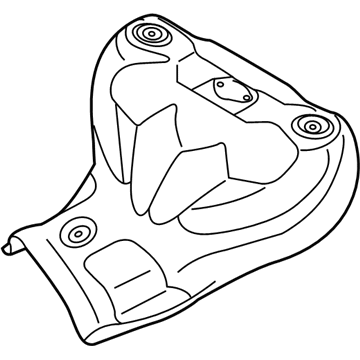 2009 Kia Rondo Exhaust Heat Shield - 285252G010