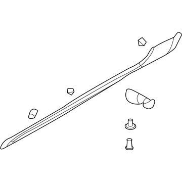 Kia 877624D002 MOULDING Assembly-Side S