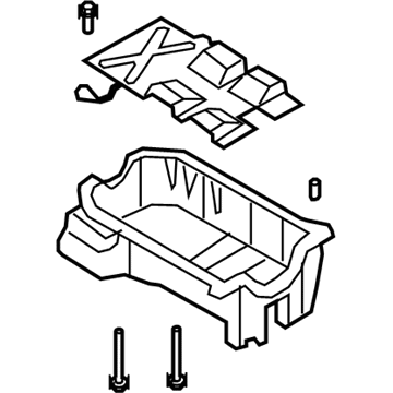 Kia 215203E003 Pan Assembly-Engine Oil