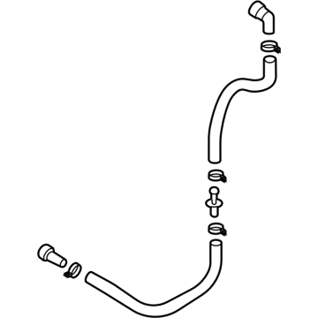 2022 Kia Sorento Radiator Hose - 25436P4000