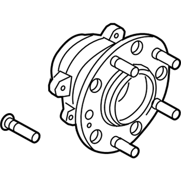 Kia 52730C1100 Rear Wheel Hub & Bearing Assembly