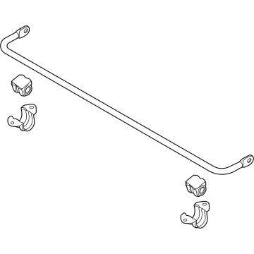 Kia 55510L0900 Bar Assembly-Rr STABILIZ