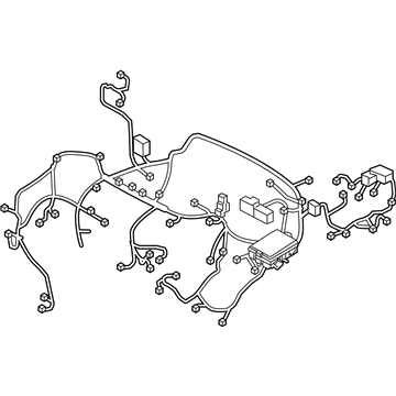 Kia 912791W010 Wiring Assembly-Front