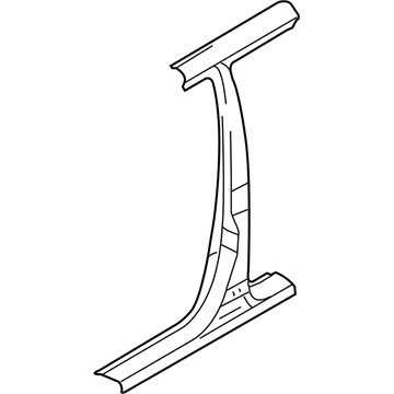 Kia 714021F1B1 Pillar Assembly-Center Outer