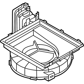 Kia 971114D001 Case-Blower Upper