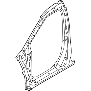 Kia 71140R0000 REINF Assembly-Side OTR