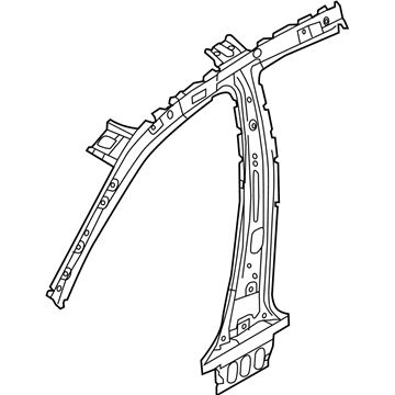 Kia 71402A8500 Pillar Assembly-Center Inner