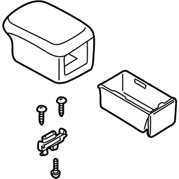 Kia 0K2A36445096 Lid Assembly-Console