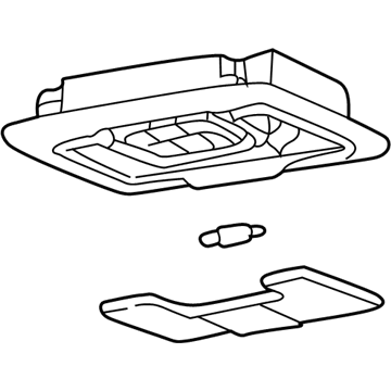 Kia 9282038500BT Lamp Assembly-OVERHEADEAD Console