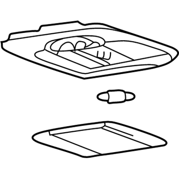 Kia 9280038000GJ Lamp Assembly-Room