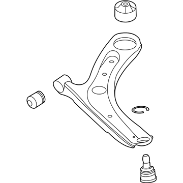 Kia 54500K0100 Arm Complete-Fr LWR