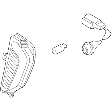 2006 Kia Amanti Back Up Light - 924013F100