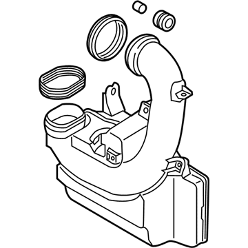 Kia 28220A7000 Duct Assembly-Extension