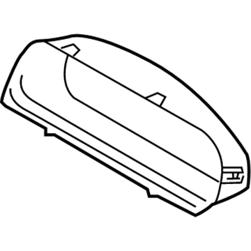 Kia 0K53A55420 Hood Assembly-Meter