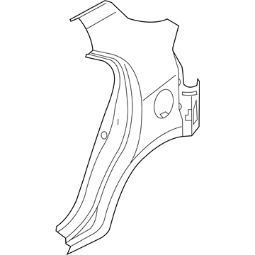 Kia 715031WC30 Panel Assembly-Quarter Outer