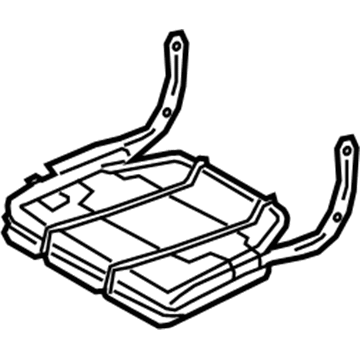 Kia 892101U050 Frame Assembly-Rear Seat Cushion