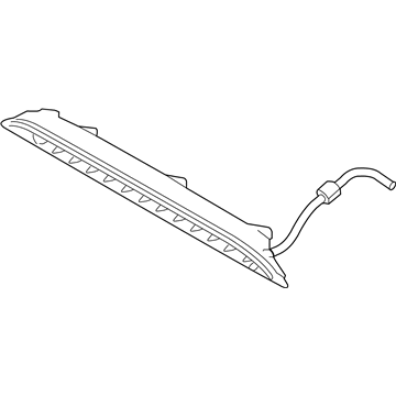 Kia 927001W000 Lamp Assembly-High Mounted Stop