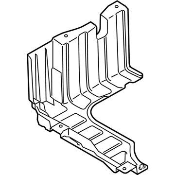 Kia 29120A7000 Panel-Under Cover,RH