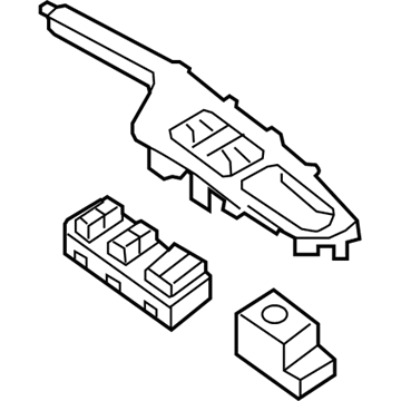 Kia Optima Power Window Switch - 93570D4000SH6