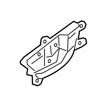 Kia 82620D5010SA1 Front Door Inside Handle Assembly, Right