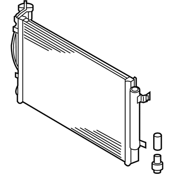 Kia 976061M102 Condenser Assembly-Cooler