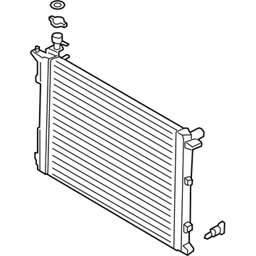 Kia K900 Radiator - 25310J6200