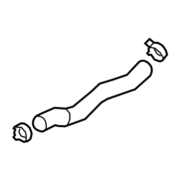 Kia K900 Radiator Hose - 25414D2000